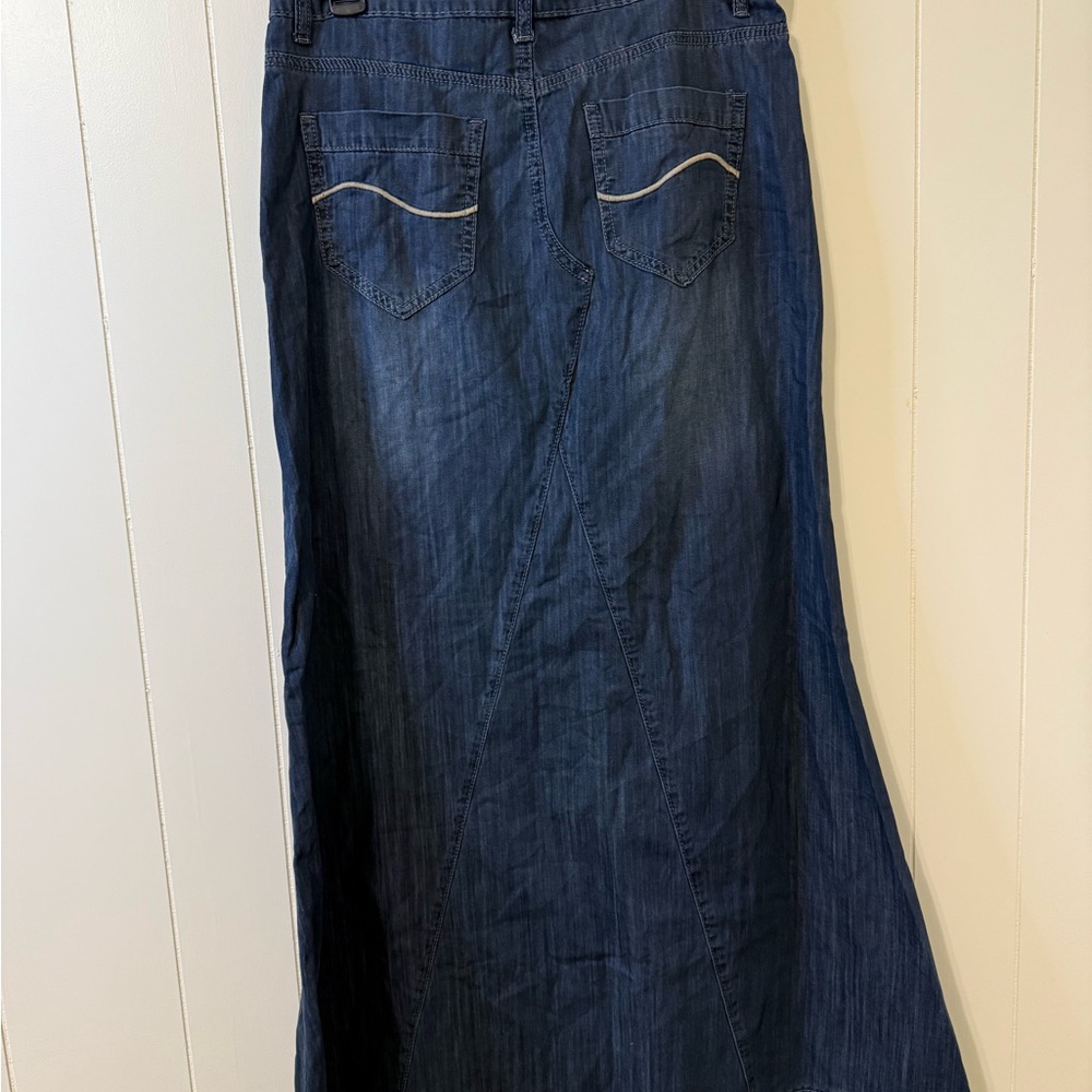 Inherit Women’s Kathryn Denim Skirt Size 8 - Picture 2 of 2